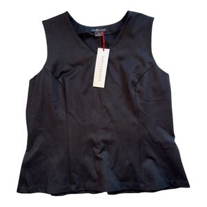 Nora Gardner Black Sleeveless Top Size 16 – Elegant & Professional